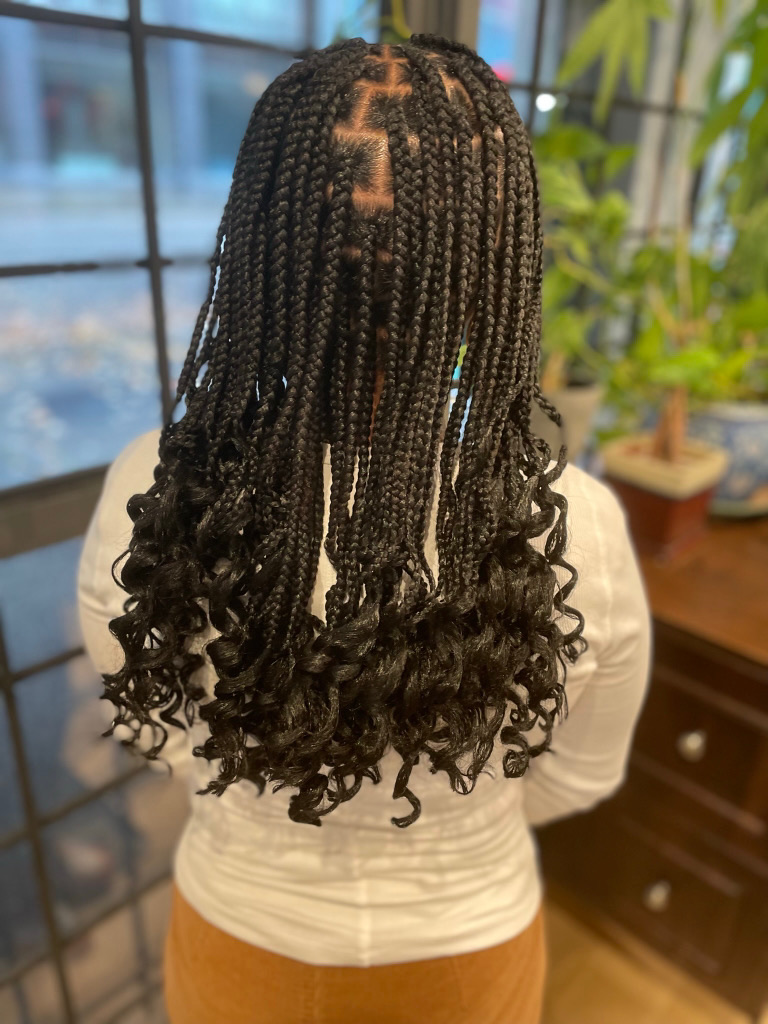 IMG_7215 African Braids, Small, Red Colour