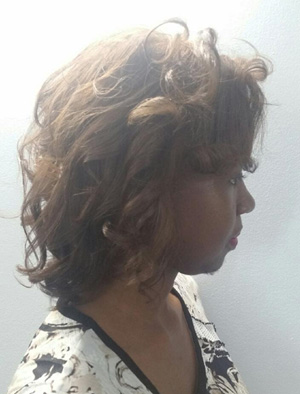 Relaxer Hair Treatment - After