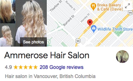 Ammerose Hair Salon reviews